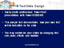Forward Movement PowerPoint Template text slide design
