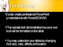 Idea Plan Action Widescreen PowerPoint Template text slide design