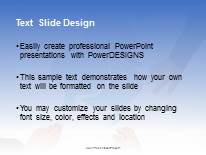 Individual Contribution PowerPoint Template text slide design