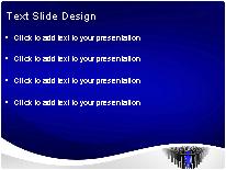 Leader Front PowerPoint Template text slide design