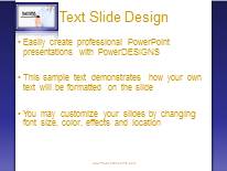 Success Direction Blue PowerPoint Template text slide design