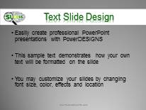 Success Inspections PowerPoint Template text slide design