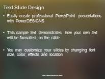 Window Sign PowerPoint Template text slide design
