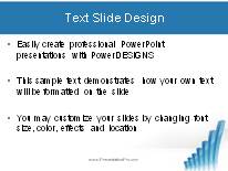 Business Analysis Bar Chart PowerPoint Template text slide design