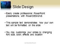 Digital Card PowerPoint Template text slide design