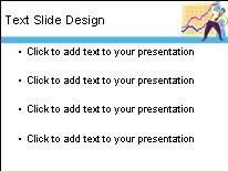 Hold On Graph PowerPoint Template text slide design