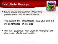 Insire Innovate Interact Change PowerPoint Template text slide design