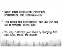 Performance Structure Sketch PowerPoint Template text slide design