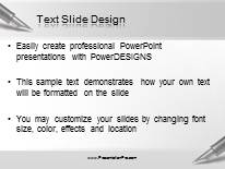 Professional Proposal B PowerPoint Template text slide design