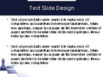 Strategic Advantage PowerPoint Template text slide design