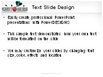 Target Customer Bullseye PowerPoint Template text slide design