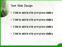 Timely Green PowerPoint Template text slide design