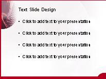 Timely Red PowerPoint Template text slide design