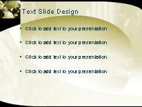 Annual Gold PowerPoint Template text slide design