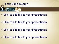 Business Banner PowerPoint Template text slide design