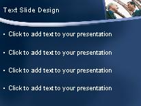 Business Greet PowerPoint Template text slide design