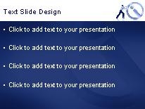 Business Information PowerPoint Template text slide design