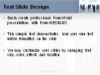 International Business Network PowerPoint Template text slide design