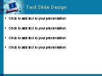 New Business Landscape PowerPoint Template text slide design