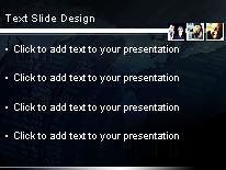 Squared View PowerPoint Template text slide design