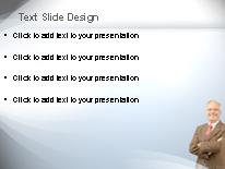Standing Proud Coworkers PowerPoint Template text slide design