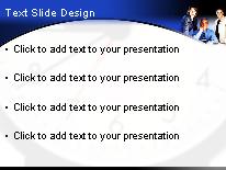 Talk Time PowerPoint Template text slide design