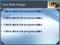 Tired At Work PowerPoint Template text slide design
