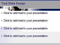 Walking Business Call PowerPoint Template text slide design