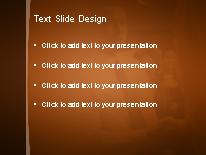 Welcome 02 Orange PowerPoint Template text slide design
