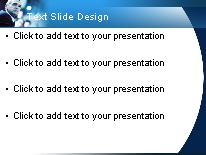 Business Gaze PowerPoint Template text slide design