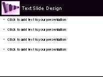 chart my decrease purple PowerPoint Template text slide design