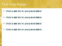 Globaltalk Gold PowerPoint Template text slide design