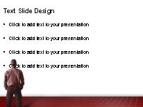 House Market Rising PowerPoint Template text slide design