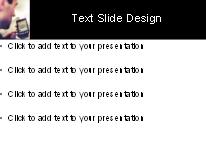 Palm Business PowerPoint Template text slide design