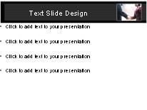 Shake On It PowerPoint Template text slide design