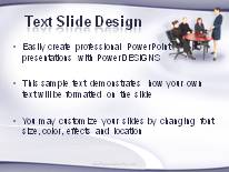Sharing Information PowerPoint Template text slide design