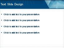 Skyscraper Wireframe PowerPoint Template text slide design