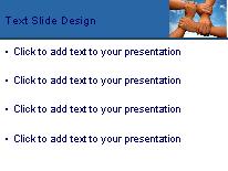 Team Building Hands PowerPoint Template text slide design