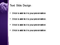 Welcome 02 Purple PowerPoint Template text slide design