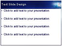 White Bar Chart PowerPoint Template text slide design