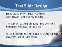 Wireless Business PowerPoint Template text slide design