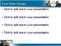 Work Break PowerPoint Template text slide design