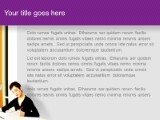 Grading 02 Purple PowerPoint Template text slide design