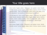 Take Note PowerPoint Template text slide design
