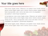 Glass O Wine PowerPoint Template text slide design