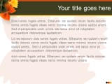 Pasta PowerPoint Template text slide design