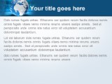 Europe Africa Globe Blue PowerPoint Template text slide design