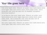 Global Glass Swirl Purple PowerPoint Template text slide design