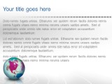 Globalization PowerPoint Template text slide design