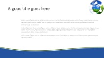 Recycle Resources Widescreen PowerPoint Template text slide design